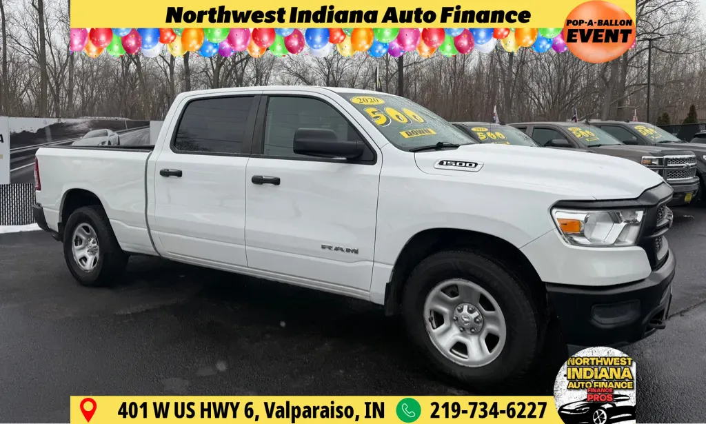 White 2020 RAM 1500 TRADESMAN for sale in Schererville, IN