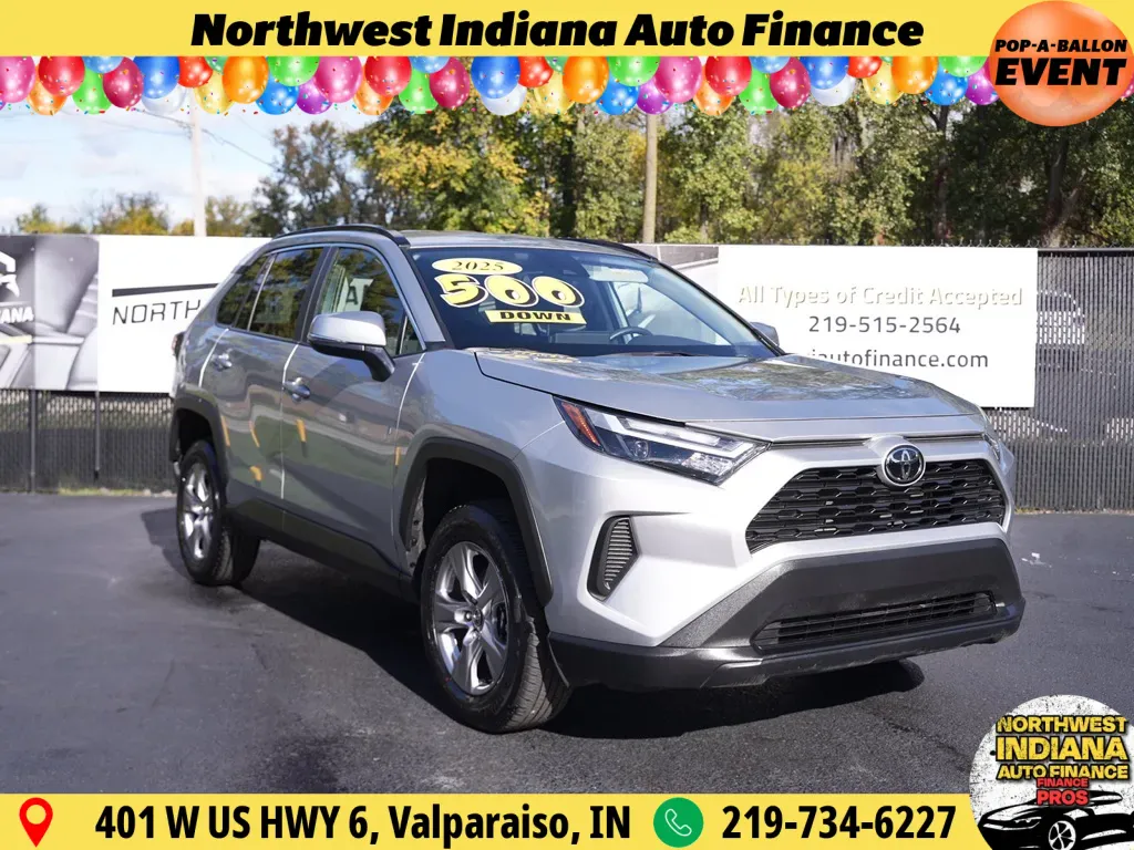 Silver 2025 TOYOTA RAV4 XLE for sale in Schererville, IN