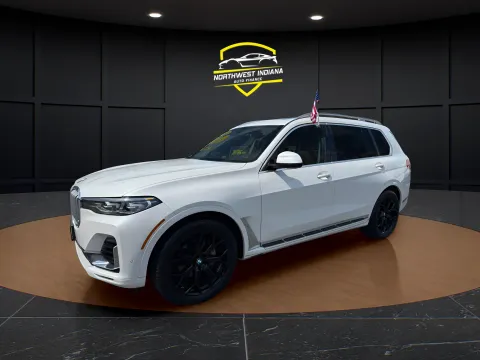 White 2021 BMW X7 XDRIVE40I for sale in Schererville, IN