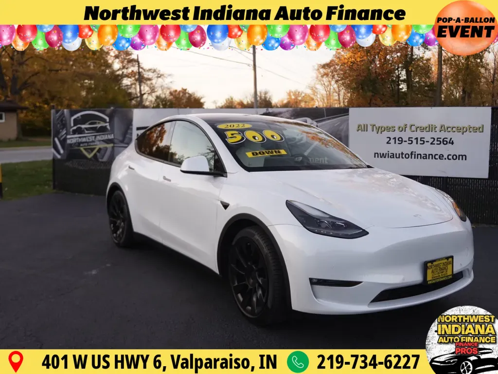 White 2022 TESLA MODEL Y Performance for sale in Schererville, IN