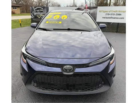 Photos of 2021 TOYOTA COROLLA LE for sale in Schererville, IN at NWI Auto Finance Schererville