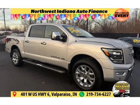 Silver 2020 NISSAN TITAN SL for sale in Schererville, IN