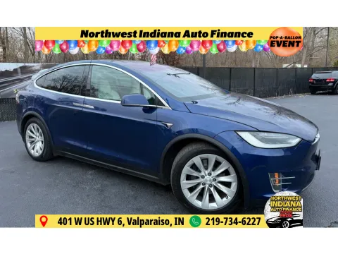 Blue 2019 TESLA MODEL X for sale in Schererville, IN