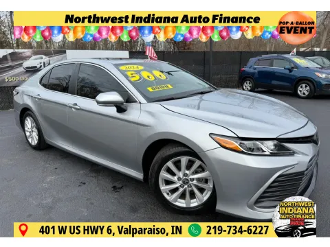 Silver 2024 TOYOTA CAMRY LE for sale in Schererville, IN