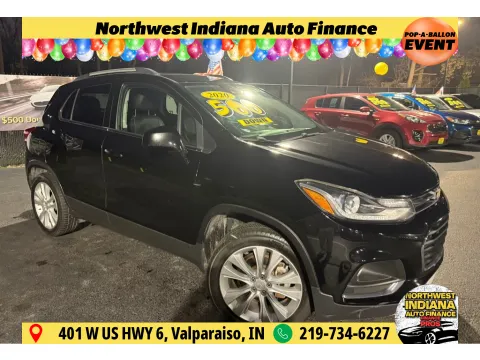 Black 2020 CHEVROLET TRAX PREMIER for sale in Schererville, IN