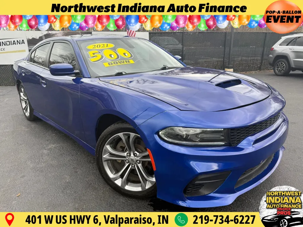 Blue 2021 DODGE CHARGER GT for sale in Schererville, IN
