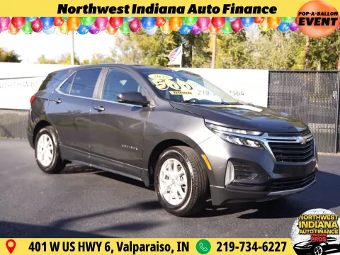 Gray 2023 CHEVROLET EQUINOX LT for sale in Schererville, IN