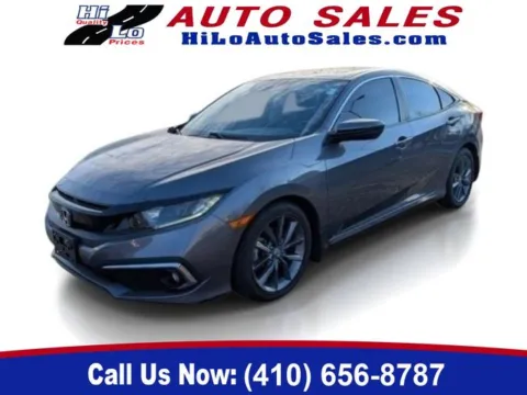 Gray 2020 Honda Civic EX for sale in Cockeysville, MD