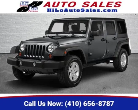 Gray 2016 Jeep Wrangler Unlimited Sport for sale in Cockeysville, MD