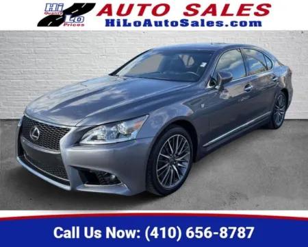 Gray 2016 Lexus LS 460 for sale in Cockeysville, MD