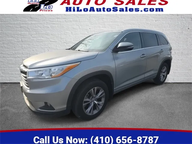 2014 Toyota Highlander XLE's photo