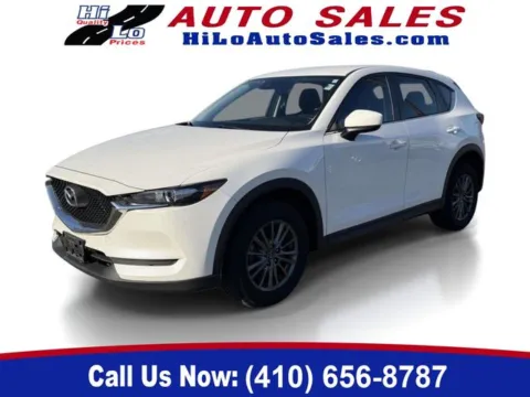 White 2018 Mazda CX-5 Sport for sale in Cockeysville, MD
