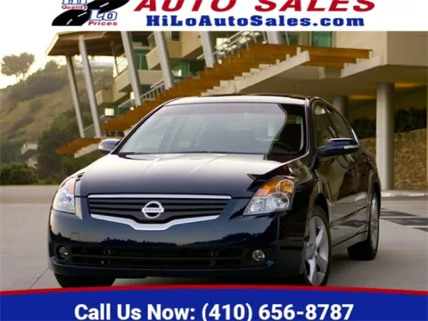 Red 2009 Nissan Altima 2.5 S for sale in Cockeysville, MD