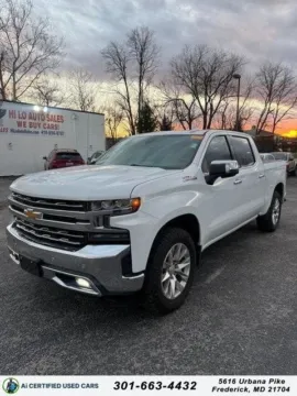 White 2020 Chevrolet Silverado 1500 LTZ for sale in Cockeysville, MD