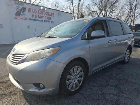 Silver 2014 Toyota Sienna XLE for sale in Cockeysville, MD