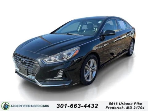 Black 2018 Hyundai Sonata Limited for sale in Cockeysville, MD