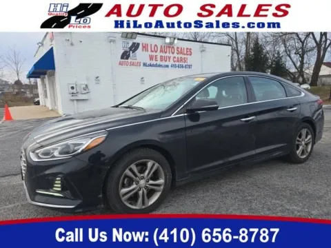 Black 2018 Hyundai Sonata Limited for sale in Cockeysville, MD