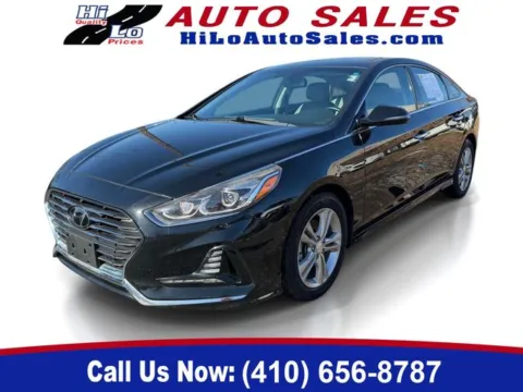 Black 2018 Hyundai Sonata Limited for sale in Cockeysville, MD