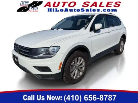 White 2020 Volkswagen Tiguan 2.0T S for sale in Cockeysville, MD
