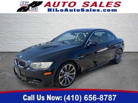 Black 2008 BMW M3 for sale in Cockeysville, MD
