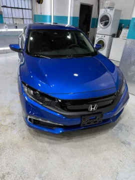 Beige 2020 Honda Civic LX for sale in Cockeysville, MD