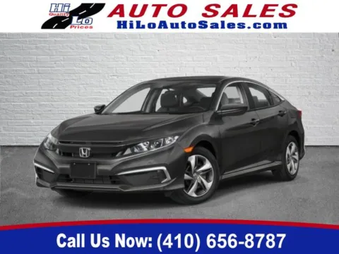 Beige 2020 Honda Civic LX for sale in Cockeysville, MD