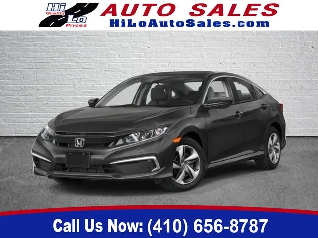 Beige 2020 Honda Civic LX for sale in Cockeysville, MD
