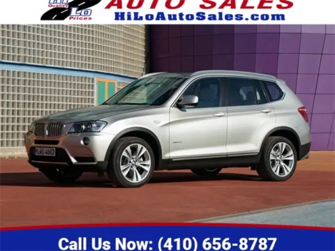 White 2014 BMW X3 xDrive28i for sale in Cockeysville, MD