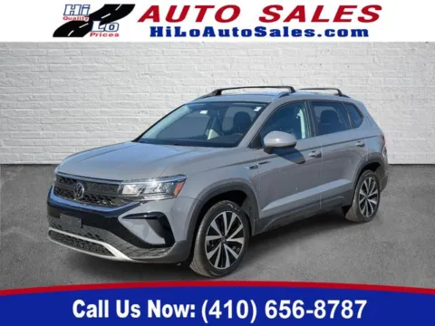 Black 2022 Volkswagen Taos 1.5T SE for sale in Cockeysville, MD