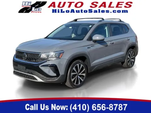 Black 2022 Volkswagen Taos 1.5T SE for sale in Cockeysville, MD