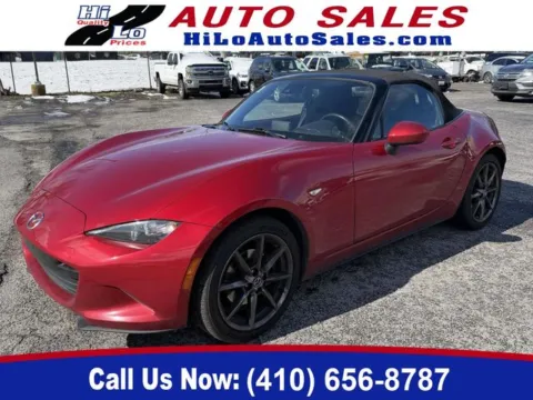 Red 2016 Mazda Miata Grand Touring for sale in Cockeysville, MD