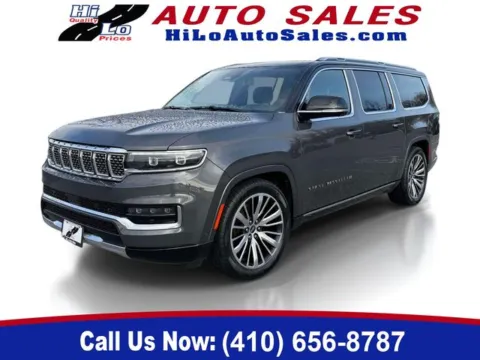 Gray 2024 Jeep Grand Wagoneer L Series III for sale in Cockeysville, MD