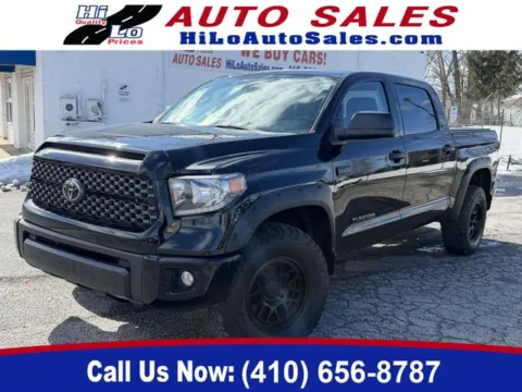 Black 2021 Toyota Tundra SR5 for sale in Cockeysville, MD