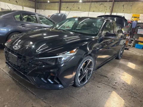 Black 2021 Hyundai Elantra N Line for sale in Cockeysville, MD