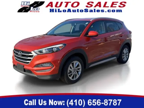 Orange 2017 Hyundai Tucson SE for sale in Cockeysville, MD