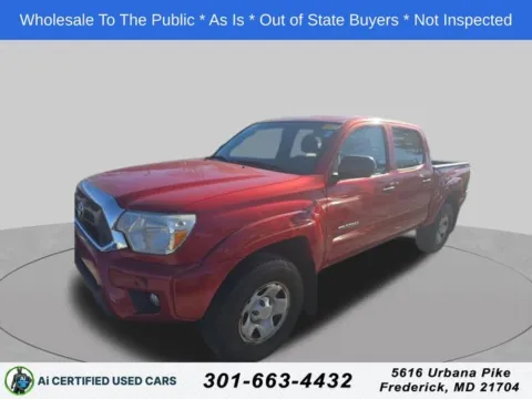 Red 2015 Toyota Tacoma for sale in Cockeysville, MD