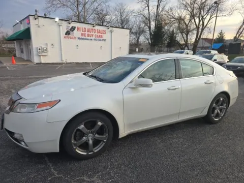 White 2010 Acura TL SH-AWD for sale in Cockeysville, MD