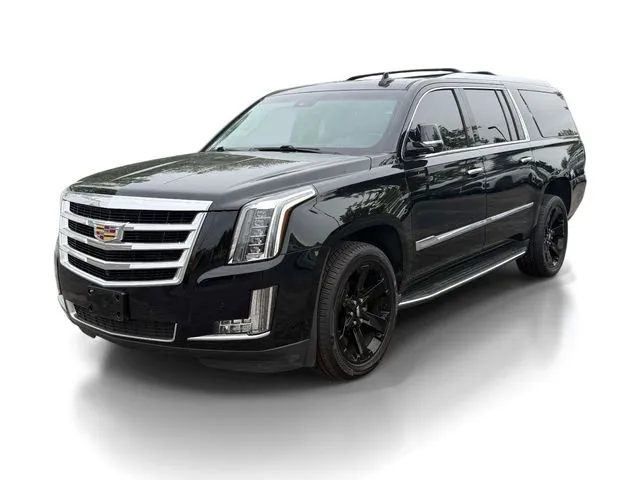 Black 2016 Cadillac Escalade ESV Luxury for sale in Cockeysville, MD
