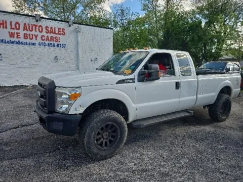White 2014 Ford F-250SD XL for sale in Cockeysville, MD