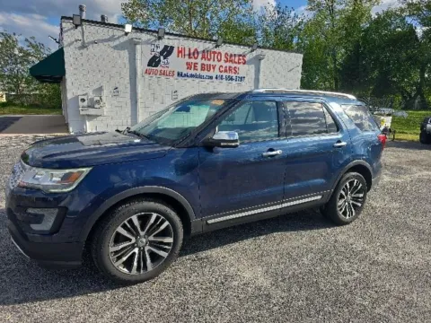 Blue 2016 Ford Explorer Platinum for sale in Cockeysville, MD