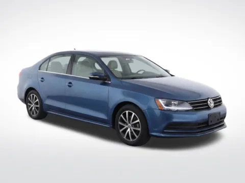 Blue 2017 Volkswagen Jetta 1.4T SE for sale in Cockeysville, MD