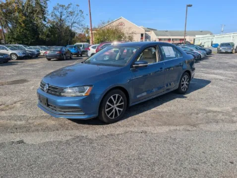 Blue 2017 Volkswagen Jetta 1.4T SE for sale in Cockeysville, MD