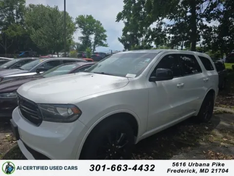 White 2018 Dodge Durango SXT for sale in Cockeysville, MD
