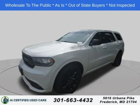 White 2018 Dodge Durango SXT for sale in Cockeysville, MD