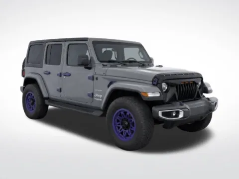 Gray 2022 Jeep Wrangler Unlimited Sahara for sale in Cockeysville, MD