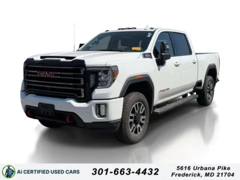 White 2020 GMC Sierra 2500HD AT4 for sale in Cockeysville, MD