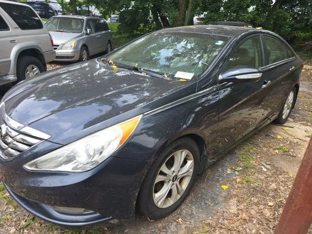 Blue 2013 Hyundai Sonata Limited for sale in Cockeysville, MD