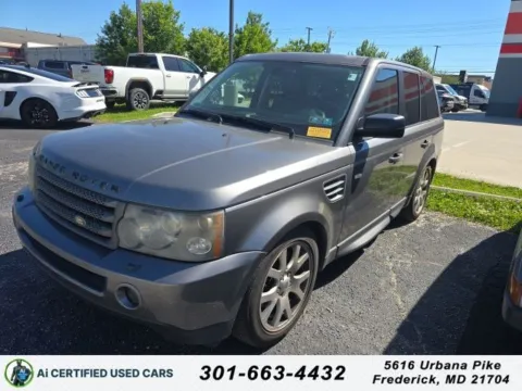 Gray 2009 Land Rover Range Rover Sport HSE for sale in Cockeysville, MD