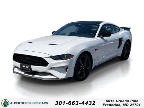 White 2022 Ford Mustang GT Premium for sale in Cockeysville, MD