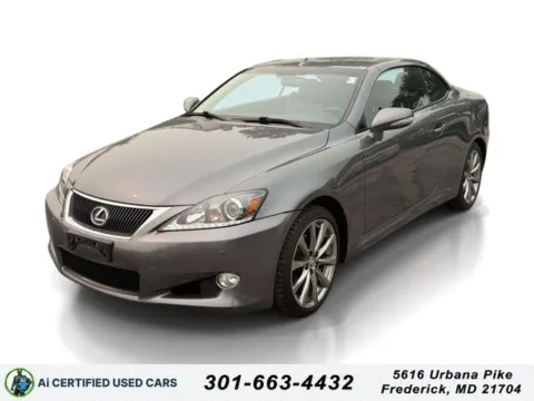 Gray 2013 Lexus IS 250 C for sale in Cockeysville, MD